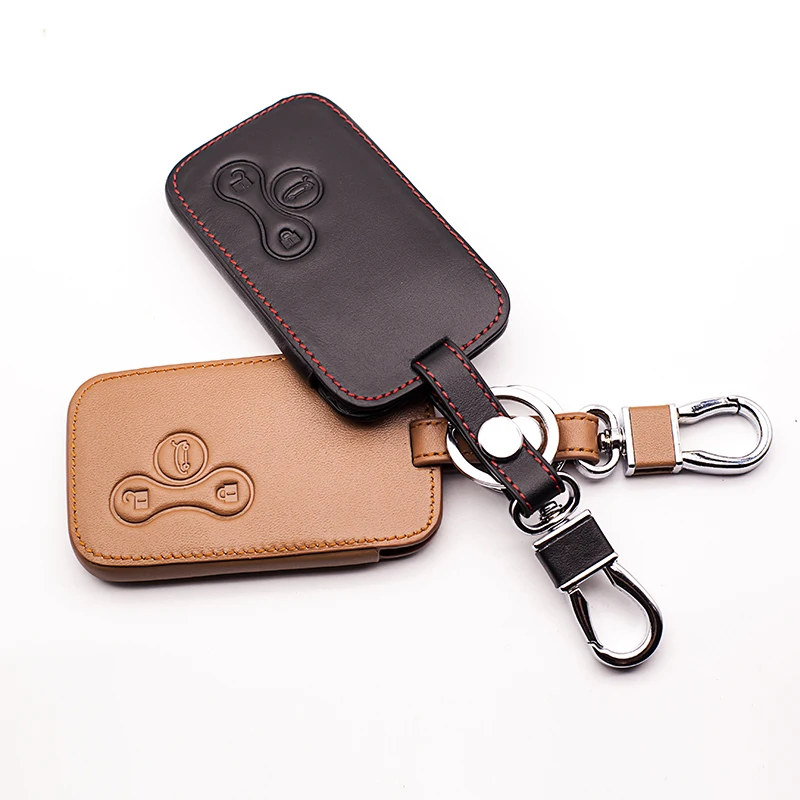 

Car leather key cover keys for Renault Megane RS. Scenic 3 Button Key Shell Case Cover Card car keys accessories starline a93