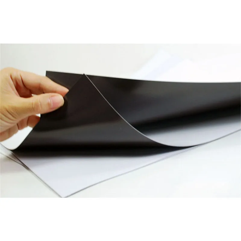 A4 5sheets Flexible Self Adhesive Soft Rubber Magnetic Sheet Board 0.5mm  For Diy Art Photo Spellbinder Dies/craft 297x210x0.5mm - Magnetic Materials  - AliExpress