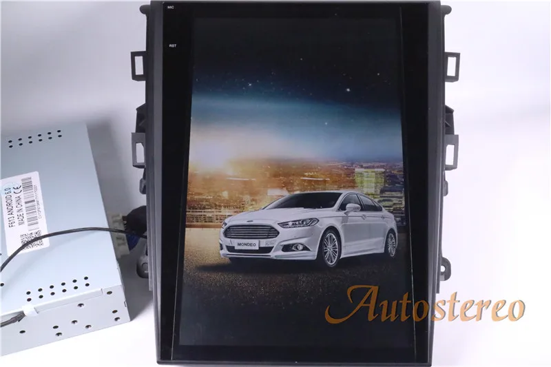 Excellent PX6 4GB RAM Tesla style Android 9.0 Car GPS Navigation For Ford Mondeo Fusion MK5 2013+ head unit multimedia radio tape recorder 13