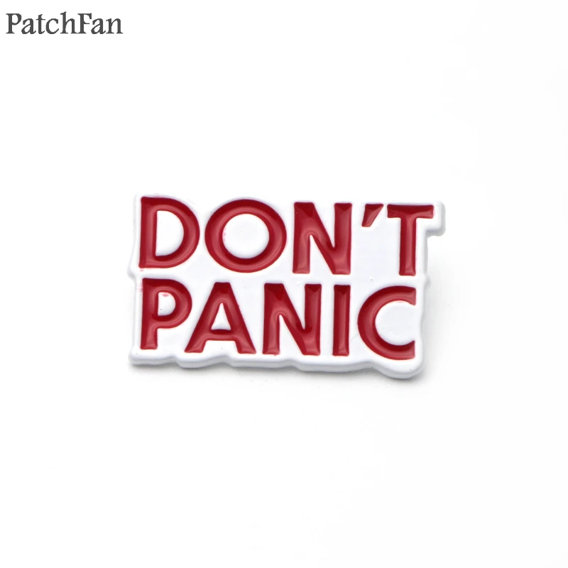 A0669 Patchfan в HITCHHIKER'S руководство по Галактике цинка шпильки para рубашка пальто