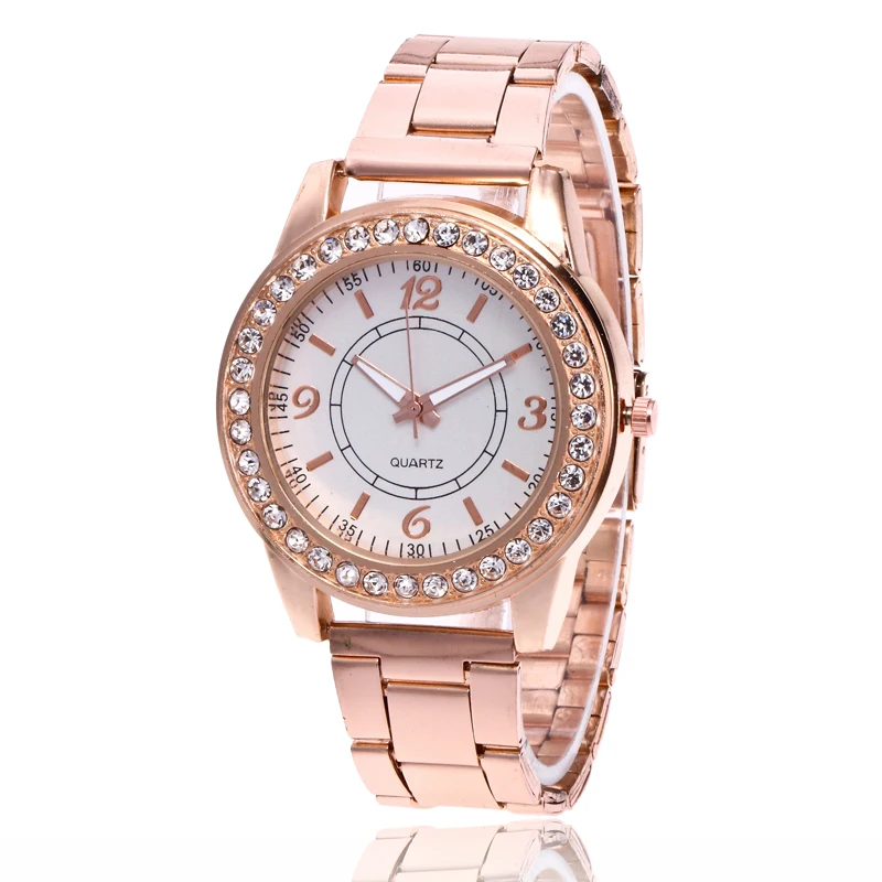 

2017 New Quartz-watch Women Dress Watches Luxury Fashion Brand Ladies Metal Bracelet Stainless Steel Vogue Watches Silver Watch