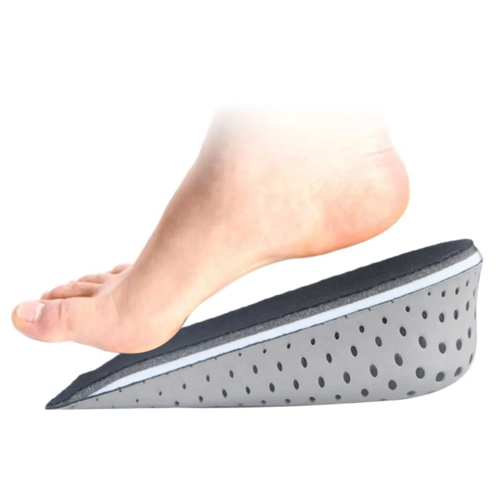 

New Arrival Men Women Unisex Memory Foam Increase Height High Half Insoles Shoe Inserts Cushion Pads 2016 popular Worldwide sale