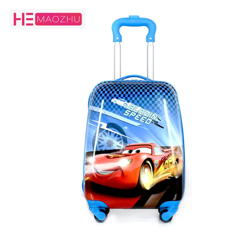 

2019 new children's trolley case cartoon suitcase suitcase unisex 16 inch children's wheel trolley luggage suitcase with wheels