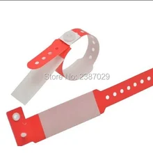 Индивидуальные 860-960 mhz uhf Одноразовые RFID бумажные браслеты для больницы