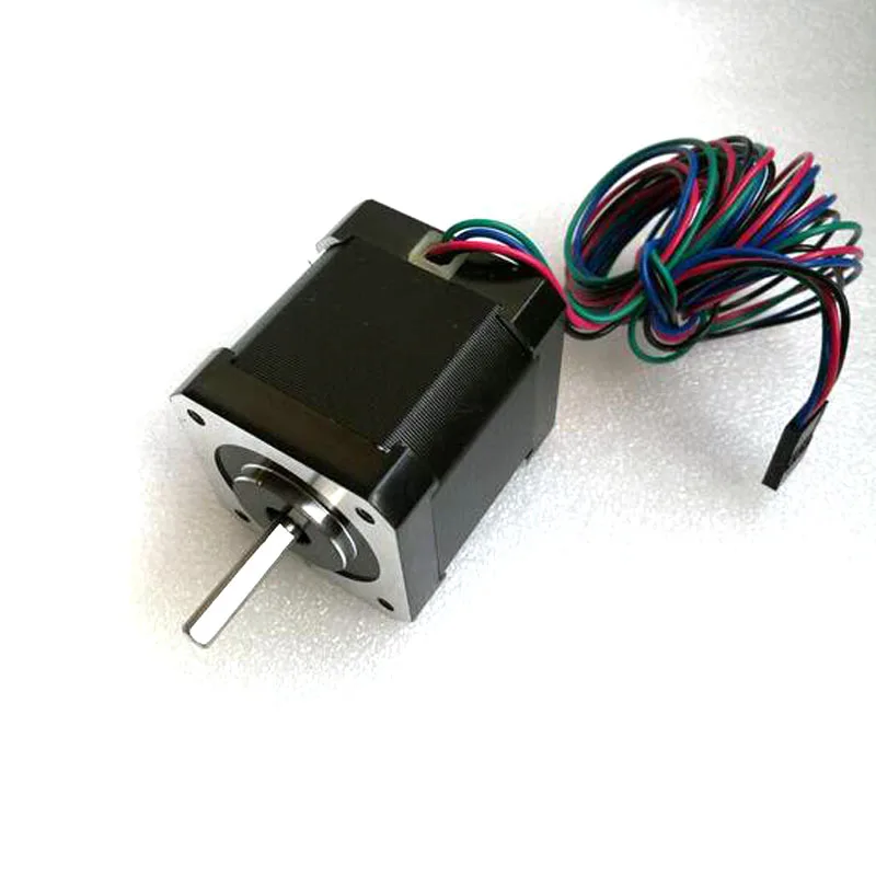Шаговый электродвигатель Nema 17 Bipolar 2A 59Ncm/84oz.in 48mm 4 lead Motor 1000mm Cable для 3D принтера CNC