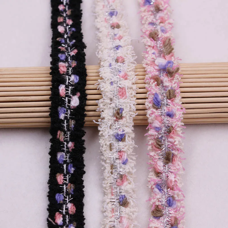 

Polyester Lace Trim 20mm Multicolor Lace Ribbon Fabric Clothes Decor Wedding Dress Applique DIY Craft Headband Accessories 1yard