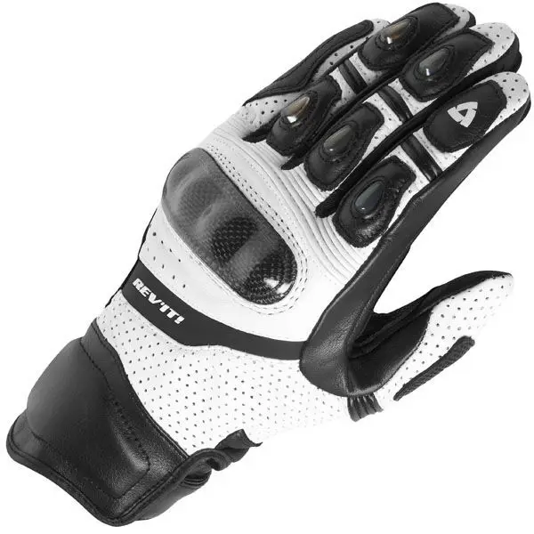new 2017 Revit Motorcycle Gloves black/white Racing Gloves Genuine Leather Motorbike Gloves