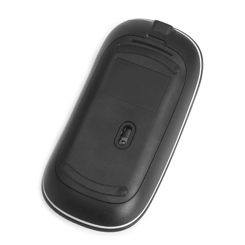 2.4Ghz Wireless Mouse USB Rechargeable Silent Mute Slim Optical Mouse For Laptop PC Computer D14