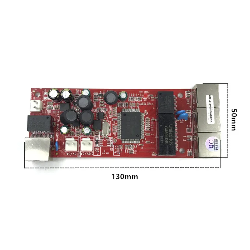 Коммутационный модуль 4 порта 100/1000 Мбит/с управление через Un management Ethernet