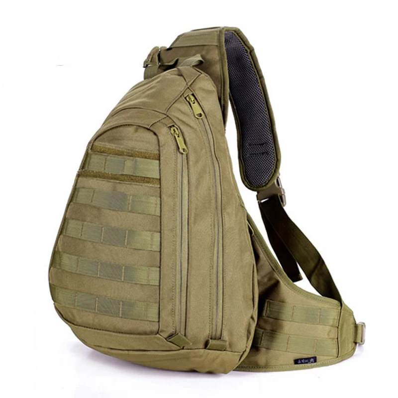 New 2016 punching bag military Sling backpack Men&#39;s molle sling backpacks One Single Shoulder ...