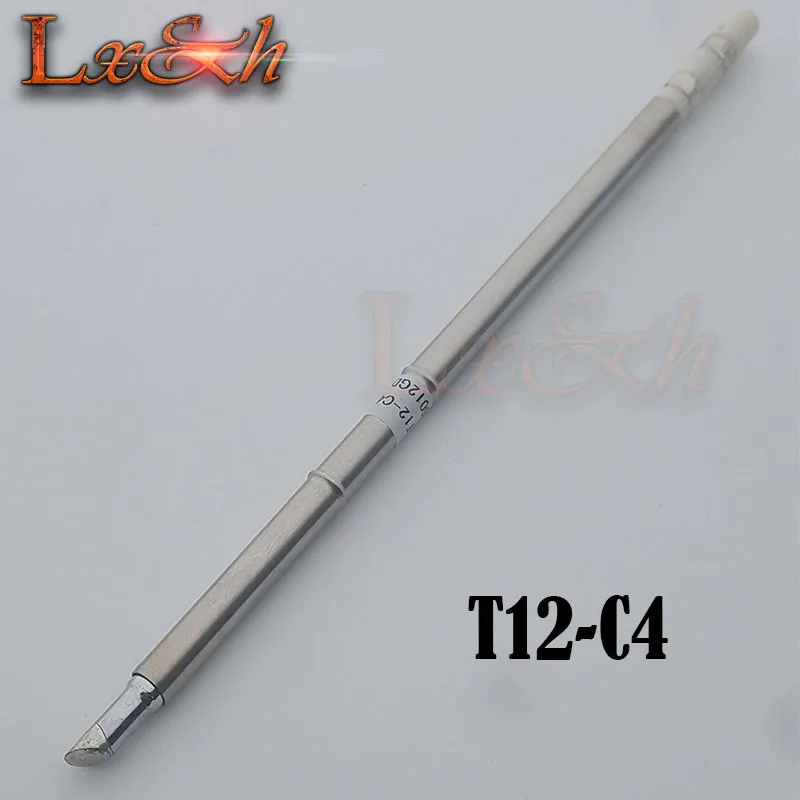

2PCS T12-C4 white light lead-free soldering iron tip of HAKKO FX-951 FX-952 FX-950 welding iron tips
