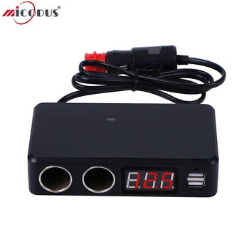 

GPS Tracker Car 2600mAh Battery Free Web APP Voice Monitor 2 USB Output Hidden In Car Charger C20T Google Map Multi Car Adoptor