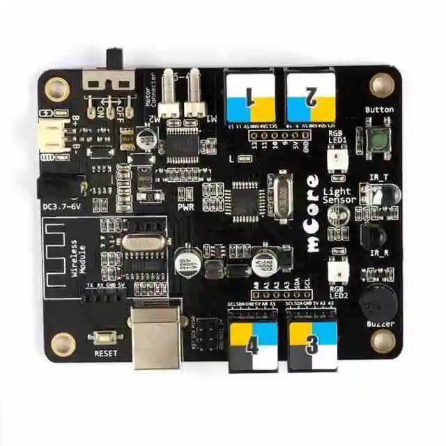 Makeblock Mbot V1.1 программируемый детский беспроводной Серийный 13030 2 4G mCore 10041 Bluetooth
