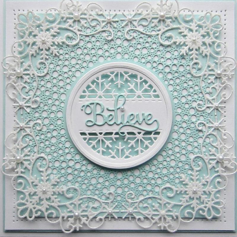 

Lace Edge Frame Metal Cutting Dies Stencil For DIY Scrapbooking Decorative Embossing Suit Paper Card Die Cutting Template