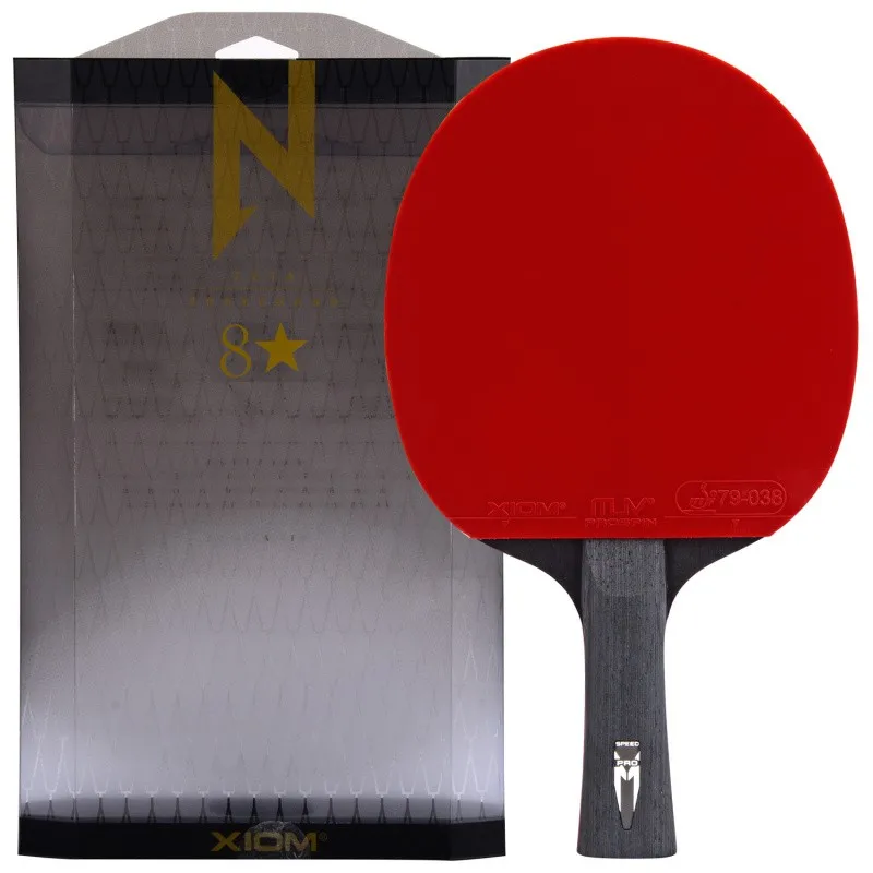 

Original Xiom Professional Table Tennis Racket Pimples In Rubber High Quality 6/7/8/9 Stars Ping Pong Rackets
