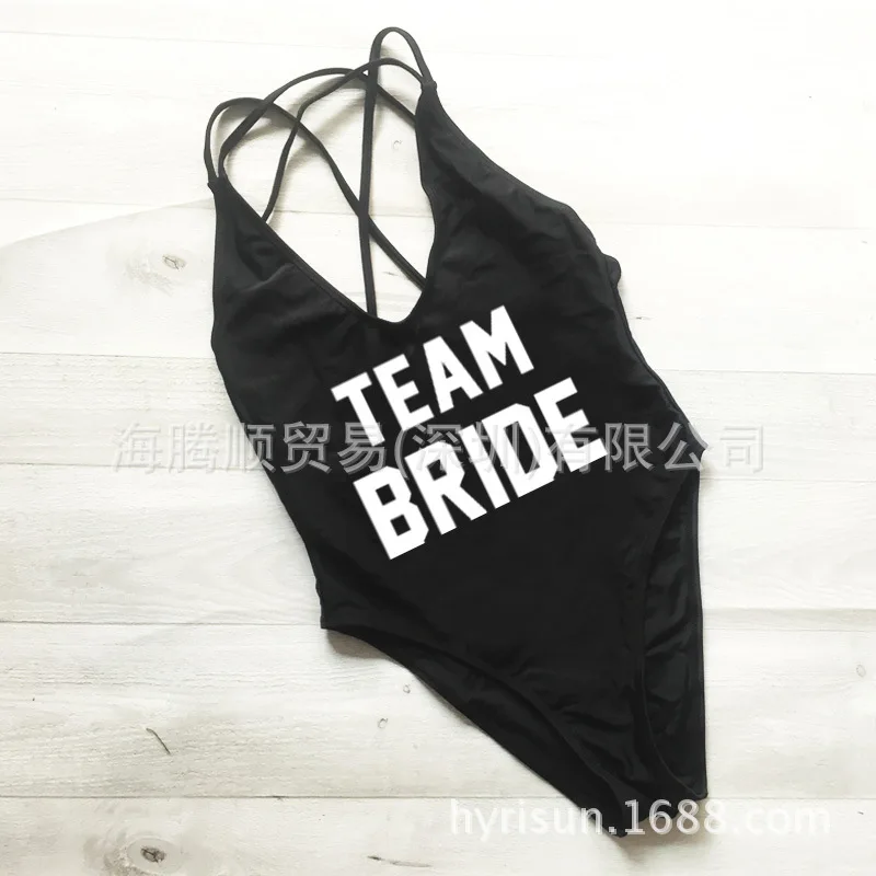 bride squad beach cover up