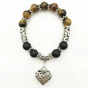 7 Chakra Bracelets Bangle Healing Stone Pray Mala7