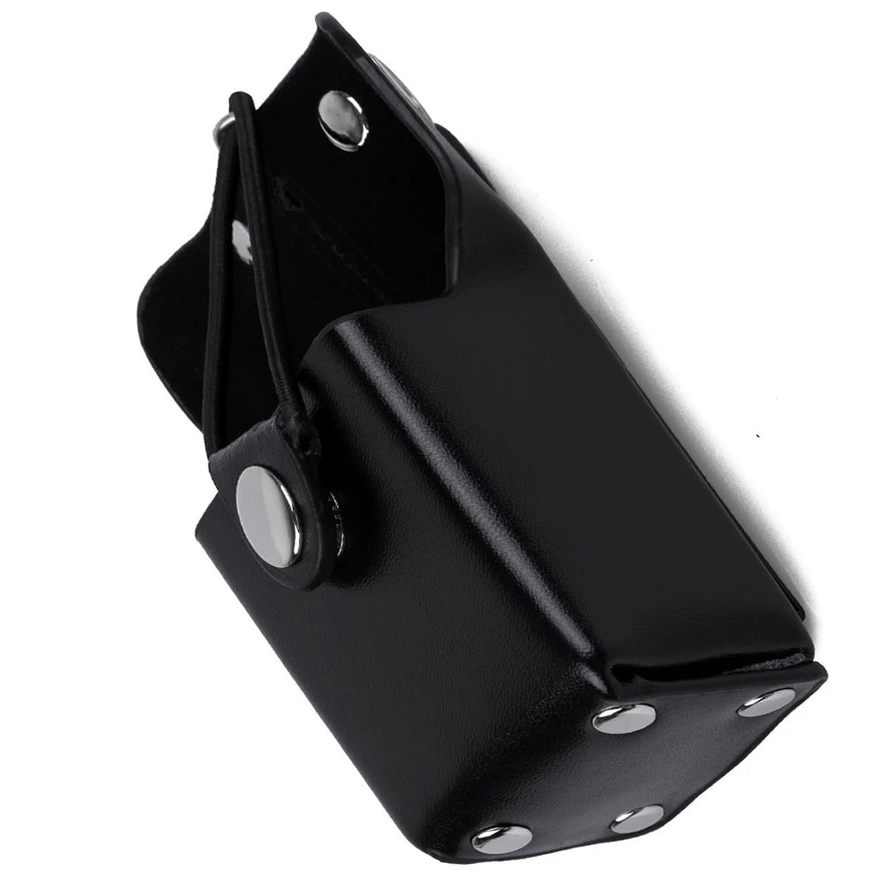 Кожаный чехол держатель для motorola gp328plus gp338plus gp344 gp388 и т. Д. портативная рация|walkie