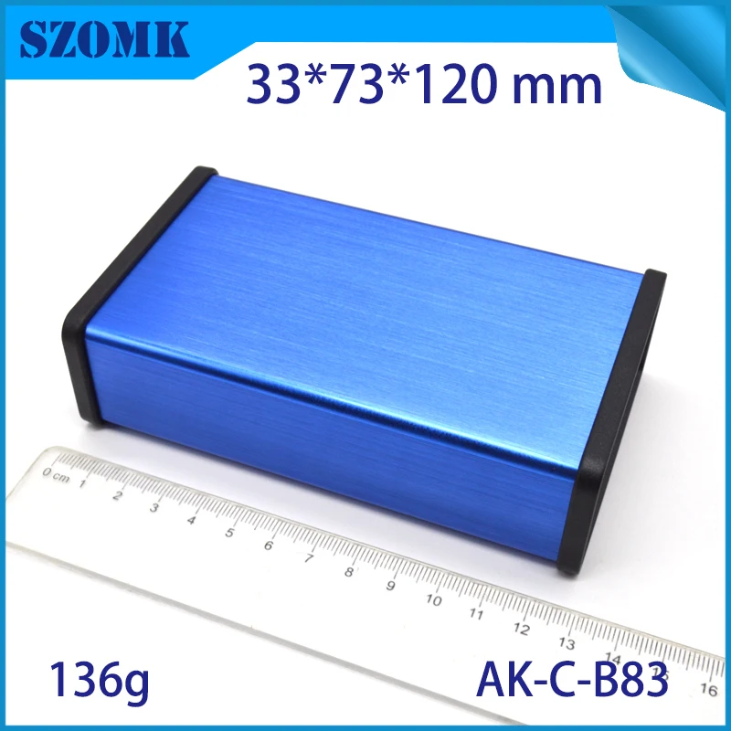 aluminum box for electronic project extruded aluminum electrical cabinet szomk aluminum housing for pcb design GPS control enclosure (11)