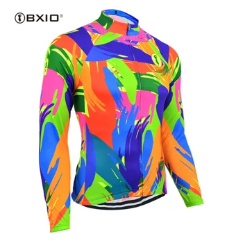

BXIO Cycling Jersey Winter Long Sleeve Woman Bike Clothes Thermal Fleece Roupa De Ciclismo Invierno Hombre MTB Bicycle Clothing