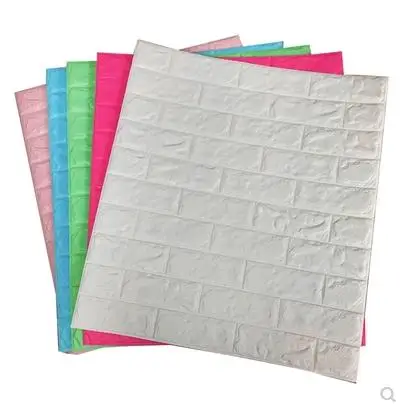 Self-adhesive diamond soft 3d wall stickers living room bedroom TV background wallpaper waterproof collision foam wallpaper-47 Self-adhesive diamond soft 3d wall stickers living room bedroom TV background wallpaper waterproof collision foam wallpaper-47