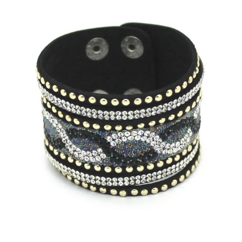 XQNI брендовые топовые кожаные браслеты со стразами и браслеты с индивидуальным принтом, стразы, очаровательный браслет для женщин