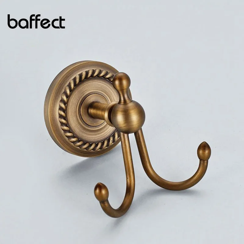 brass wall hook rack