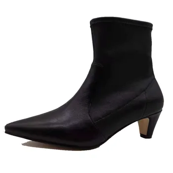 

women stretch boots hot sale boot women shoe zapatos de mujer de moda 2018 de vestir zapatos mujer tacon women high heels shoes