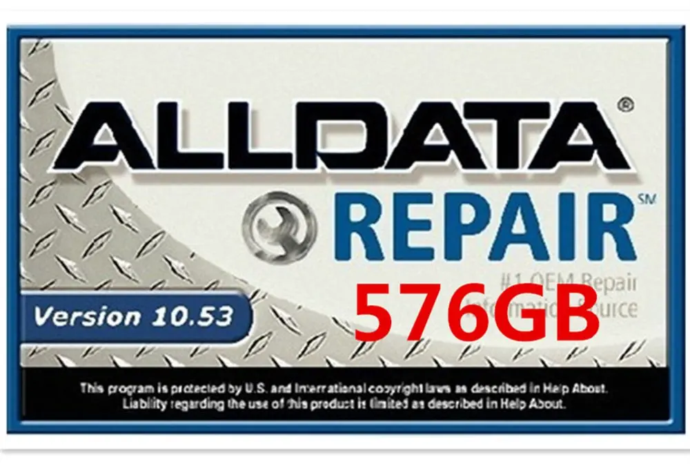  2018 software de datos de coche alldata v10.53 con mitchell a petición más nuevo y vivo + 24 en 1 T