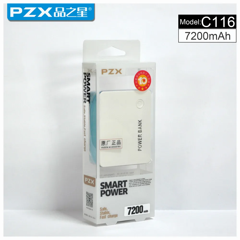 Pzx C116 Power Bank Original Mini Size Portable 70mah Back Up External Battery Universal Mobile Charger Powerbank Charger Powerbank Power Bankpower Bank Original Aliexpress