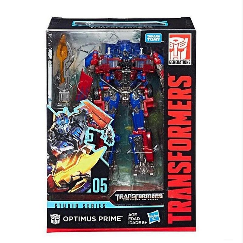 

Transformation SS05 Movie Series Voyager V-Class Optimus Red Spider Factory PVC Action Figure Model Doll Toy