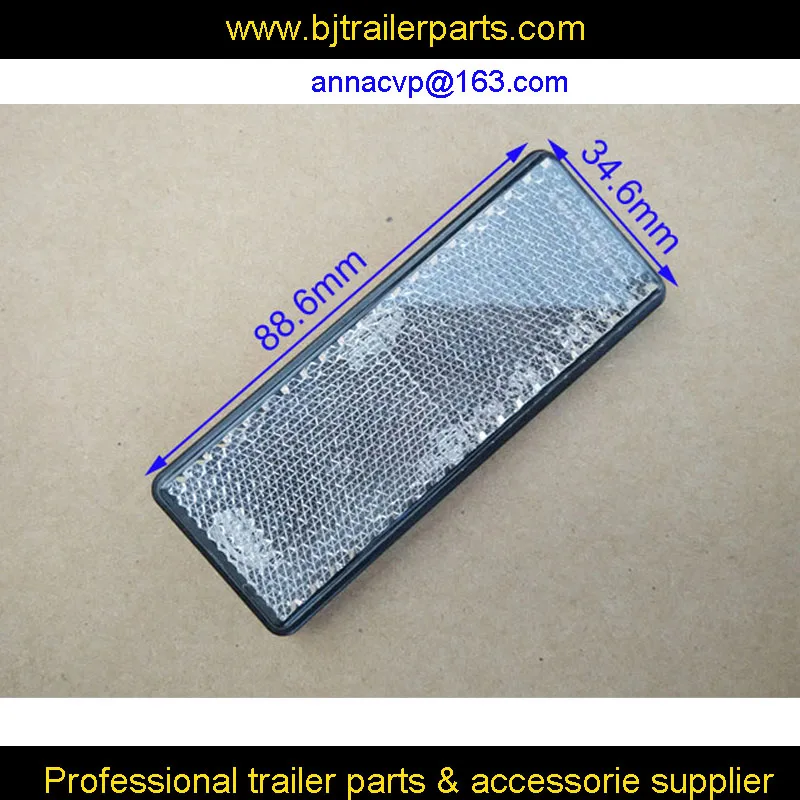 TRAILERS TRUCK CARAVAN REFLECTOR 88.6x34.6mm E4 approved