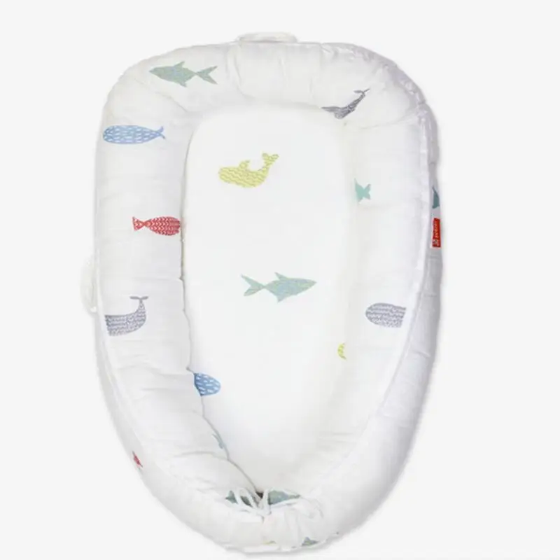 Новорожденная кровать-гнездышко удобная маленькая кровать-кроватка полная Марля Ccradle новорожденный сепаратор кровать Мульти функция