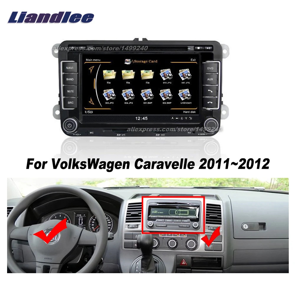 Liandlee para VolksWagen Caravelle 2011 ~ 2012 Android Radio CD DVD Player GPS NAVI mapas táctil HD estéreo medios de comunicación TV Multimedia