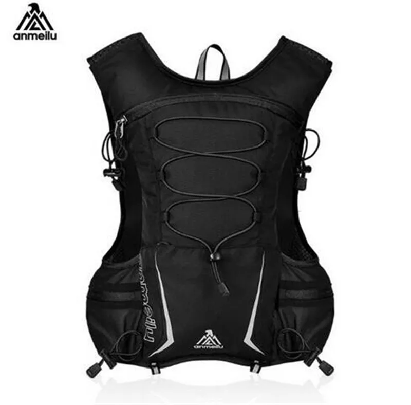 

ANMEILU Running 5L Outdoor Running Bag Marathon Backpack Lightweight Climbing Camping Hiking Cycling Bag Hydration Vest Pack