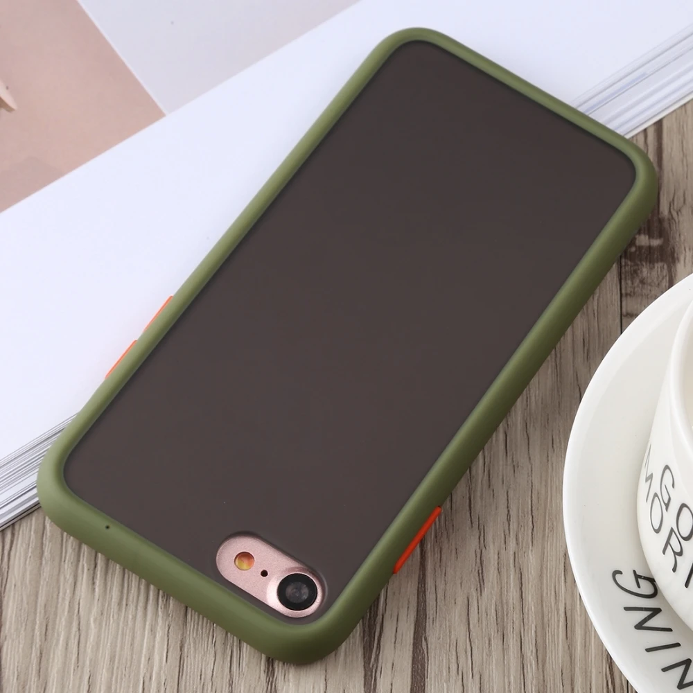 

TOTU DESIGN Shockproof TPU+PC Case for iPhone 8 8Plus 7 7Plus Mobile Phone Protective Case Cover