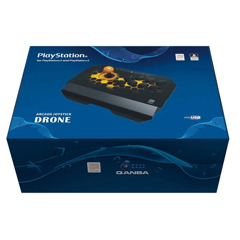 Qanba N2 PS4-01 Дрон джойстик для playstation 4/3/PC USB проводной геймпад джойстик подходит для Windows Vista/Windows XP