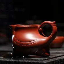 Три ноги Дракон глина Zisha Cha hai Gongfu подача чая кувшин ярмарка чашка 220 мл