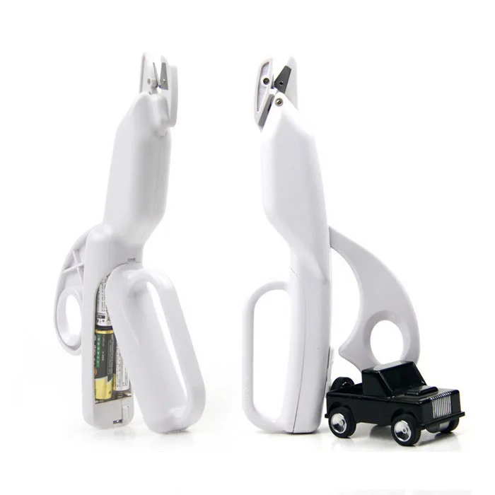 Multipurpose Electric Automatic Scissors Shears Safety Battery Operated Handheld Electric Fabric Sewing Scissors