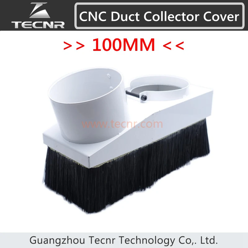 

TECNR duct collector device 100mm dust collector cover suitable for 3kw water cool spindle