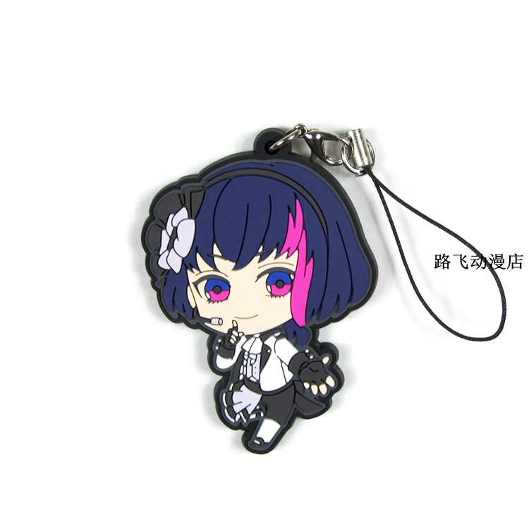 

Rubber Keychain B-PROJECT Anime Tsubasa Sumisora Tomohisa Kitakado Korekuni Ryuji Kaneshiro Goushi Action Figure Model Pendant