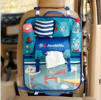 

Auto Car Seat Organizer Holder Multi-Pocket Feeding bottle bag Mummy Bag