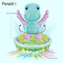 Подарок электрическая игрушка-проектор музыкальные Проекционные игрушки забавная маленькая электрическая проекция динозавр слон пластиковый свет ребенок украшения