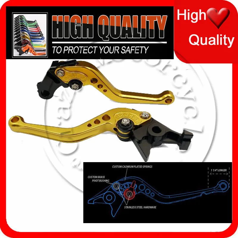 8 Color Short Brake Clutch Levers For Triumph SPEED TRIPLE 2008 2010