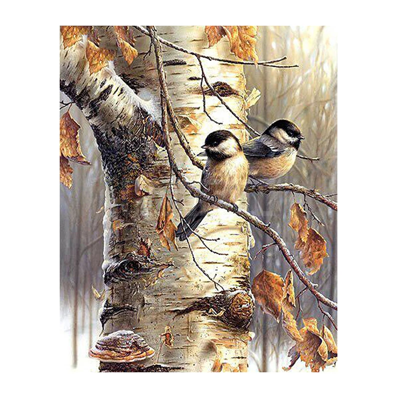 birds on the tree 