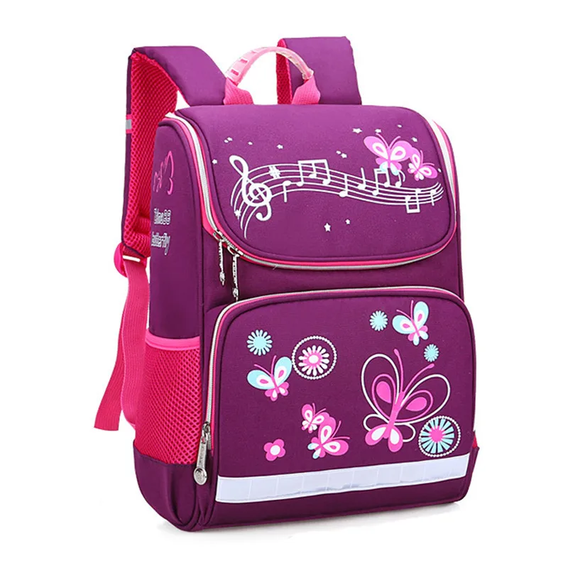 

2020 New Children School Bags Girls Butterfly School Backpack Kids Satchel Knapsack Girl Backpack For School Space Bag Mochilas