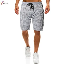 MKASS модные брендовые шорты мужские свободные и крутые летние камуфляжные шорты для отдыха брендовые шорты
