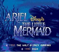

Ariel The Little Mermaid - 16 bit MD Games Cartridge For MegaDrive Genesis console