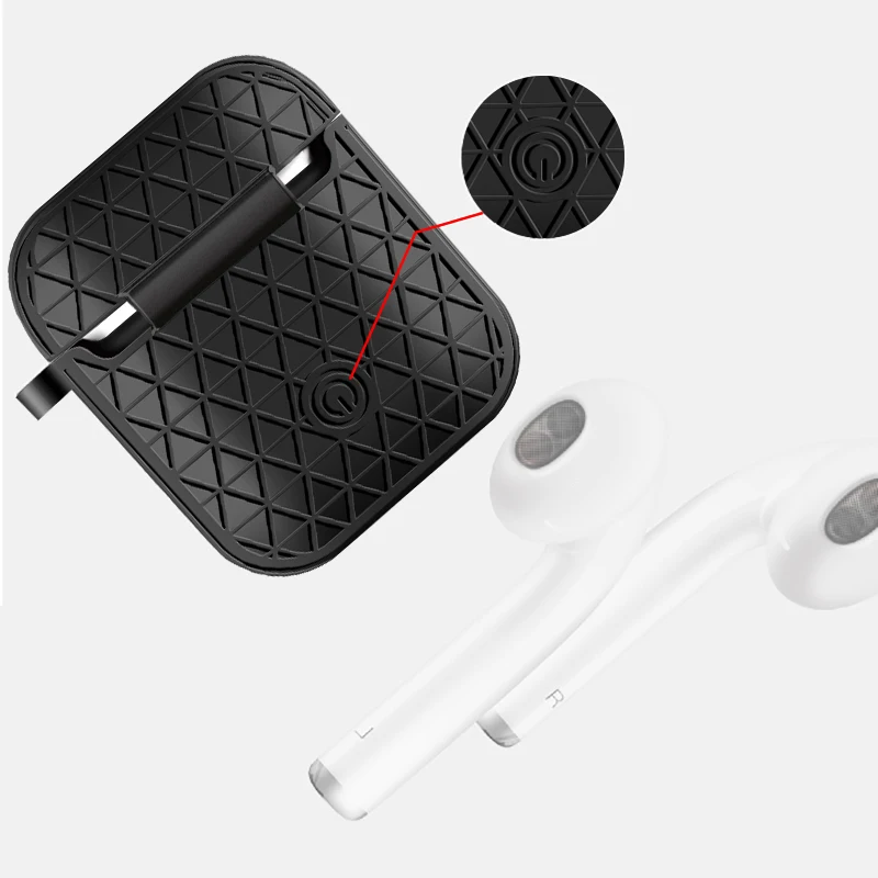  Anti-verloren tragen abdeckung silikon fall für Apple iphone Airpods fällen i9 i9s i10 pro i10s i11
