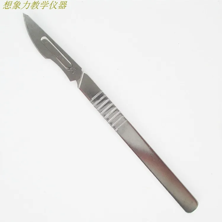 Scalpel ( 23 blade anatomical handle + ) dissection tools biology